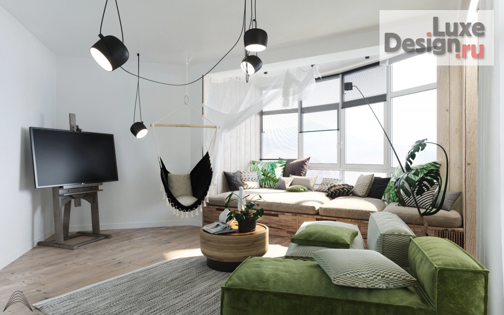 Дизайн интерьера двухкомнатной квартиры "Квартира у моря" (фото 8)