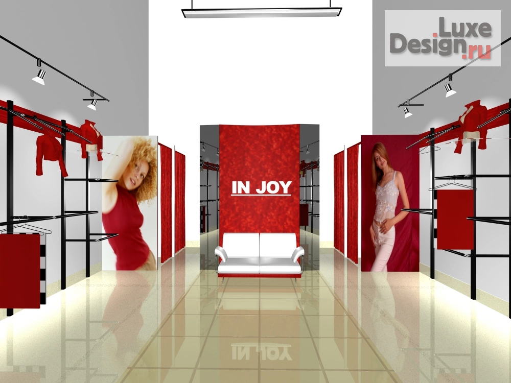 Дизайн интерьера шоу-рума "Дизайн-проект магазина "IN JOY"" (фото 1)