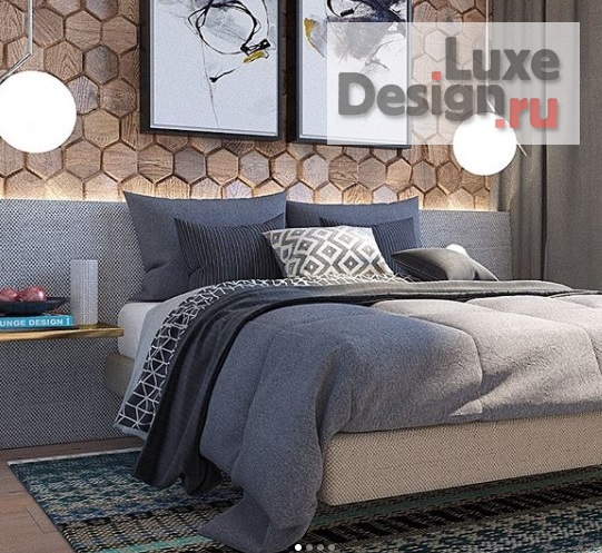 Дизайн интерьера спальни "Спальня наброски" (фото 1)