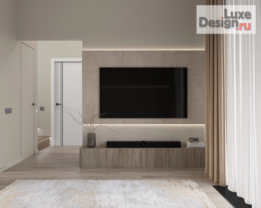 Дизайн интерьера частного дома "peaceful home" (фото 2)