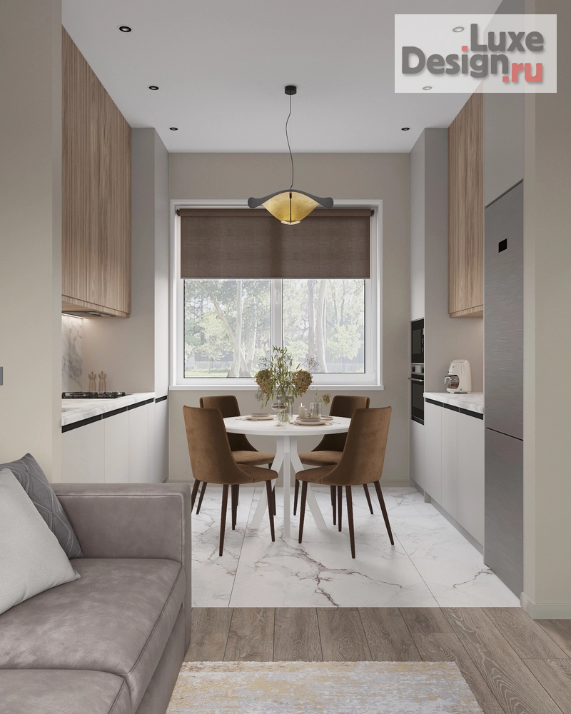 Дизайн интерьера частного дома "peaceful home" (фото 5)