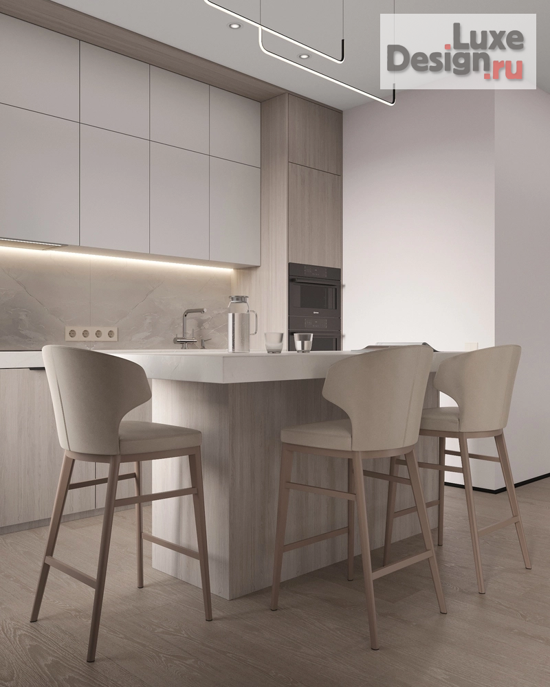 Дизайн интерьера квартиры студии "Комфортная студия" (фото 8)