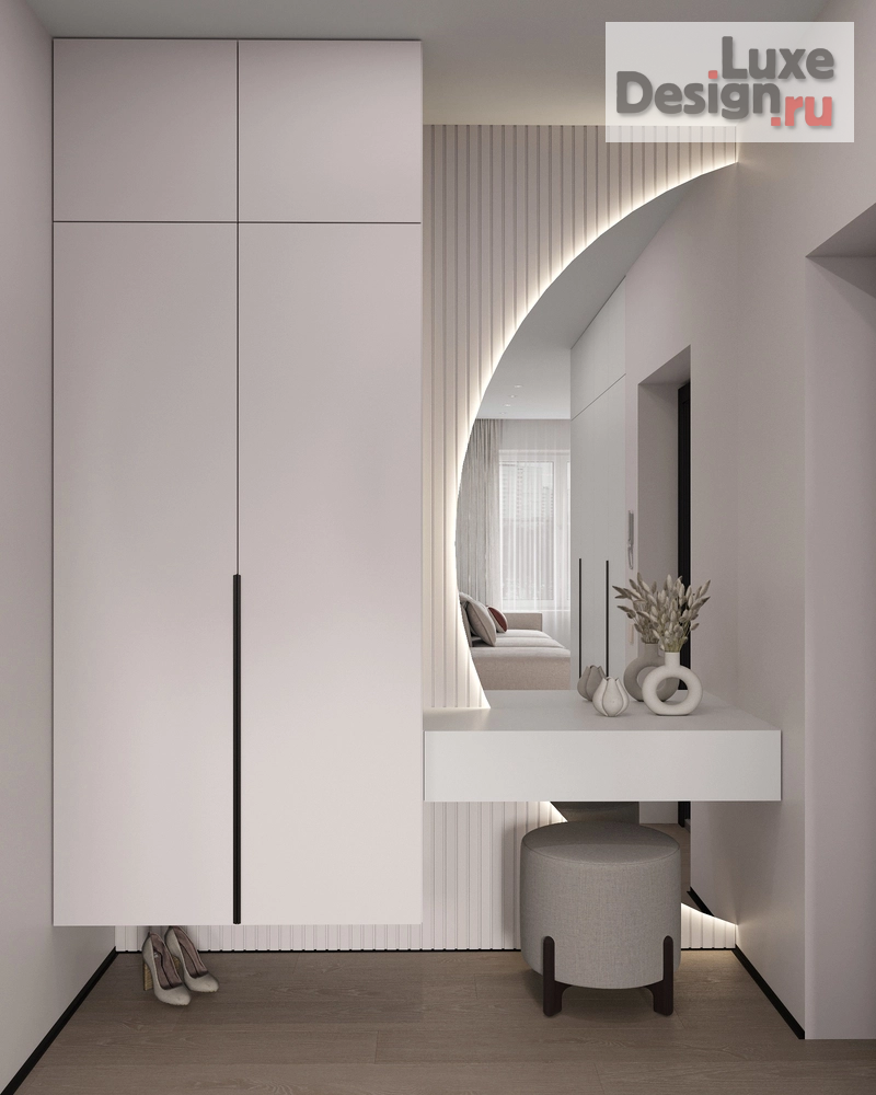 Дизайн интерьера квартиры студии "Комфортная студия" (фото 9)