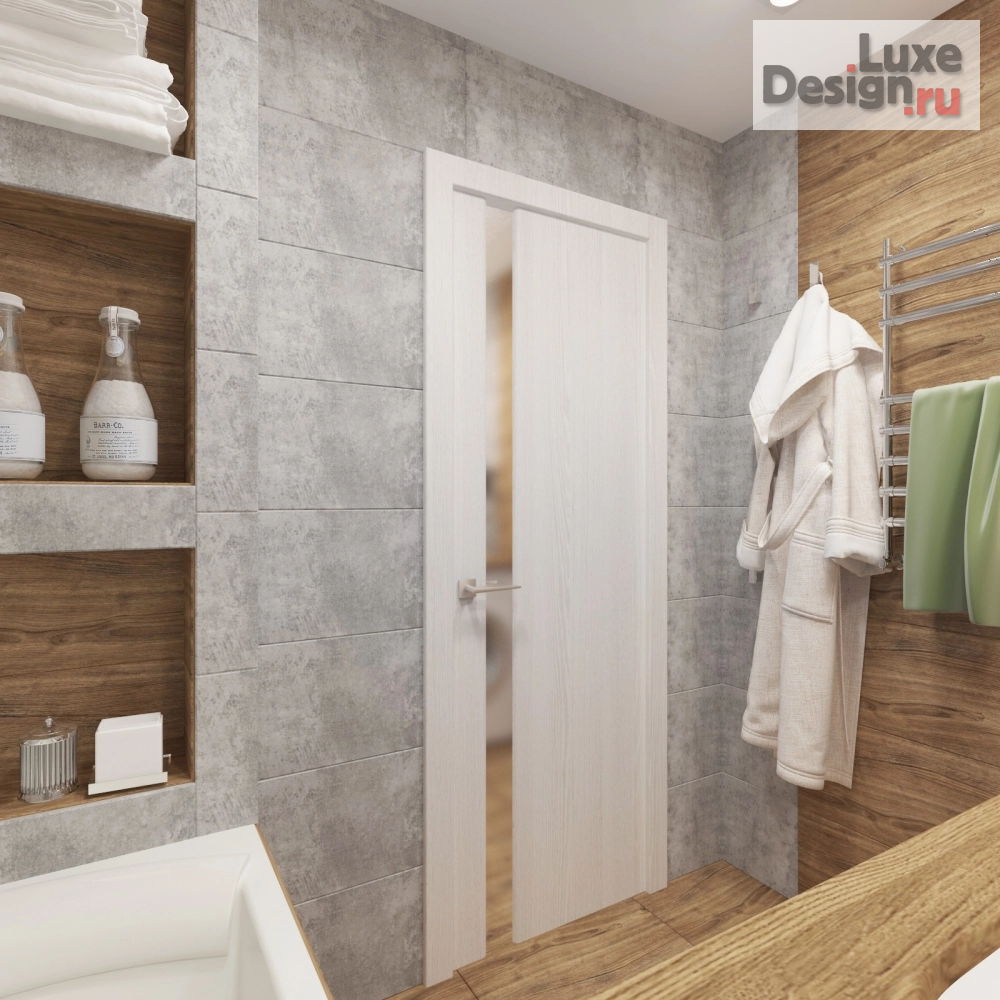 Дизайн интерьера ванной "Дизайн ванной в стиле лофт" (фото 3)