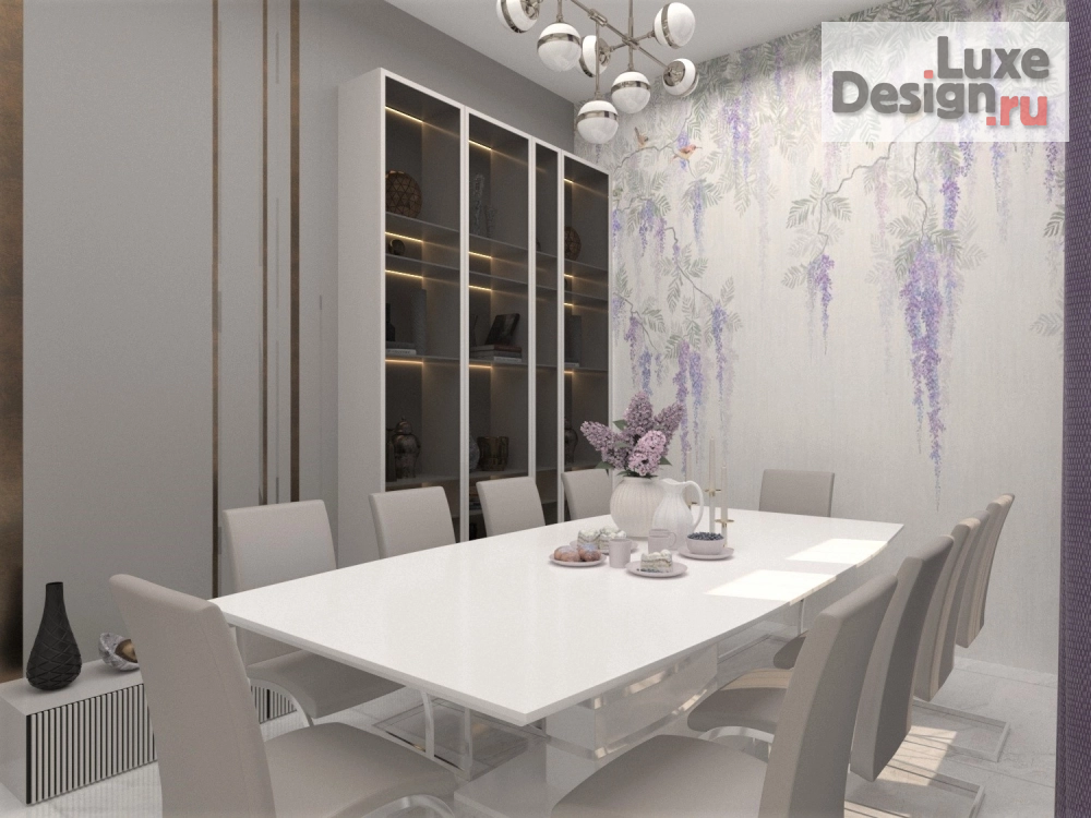 Дизайн интерьера столовой "Дизайн интерьера столовой" (фото 1)