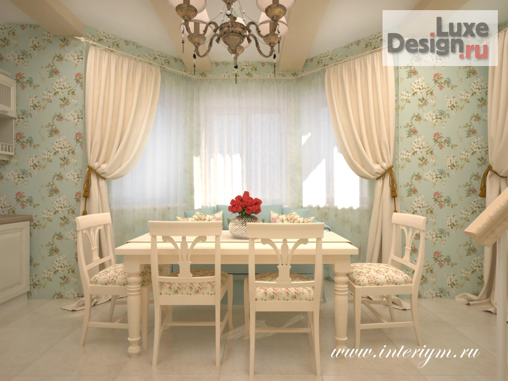 Дизайн интерьера кухни "Дизайн кухни-столовой" (фото 3)