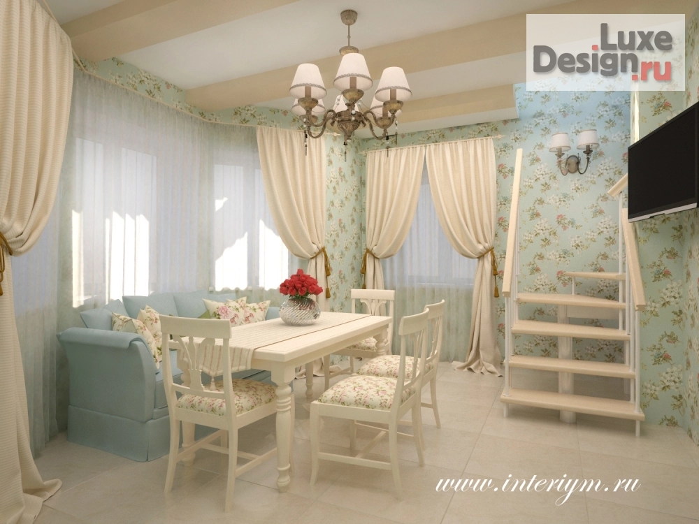 Дизайн интерьера кухни "Дизайн кухни-столовой" (фото 4)