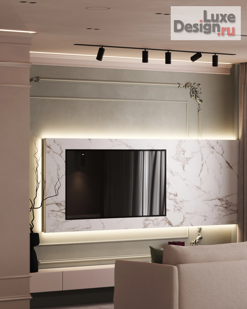 Дизайн интерьера квартиры "КД "Онегин" в г. Волгоград" (фото 4)