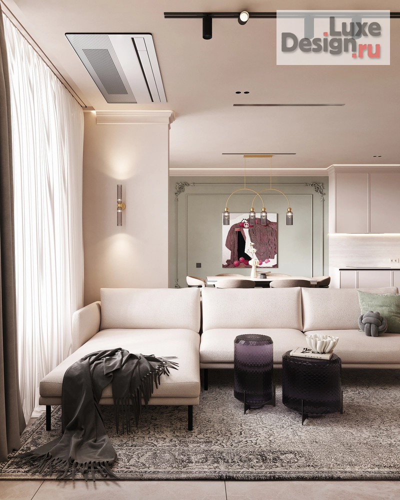 Дизайн интерьера квартиры "КД "Онегин" в г. Волгоград" (фото 1)