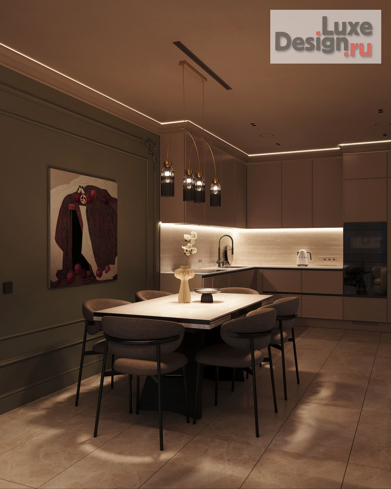 Дизайн интерьера квартиры "КД "Онегин" в г. Волгоград" (фото 10)