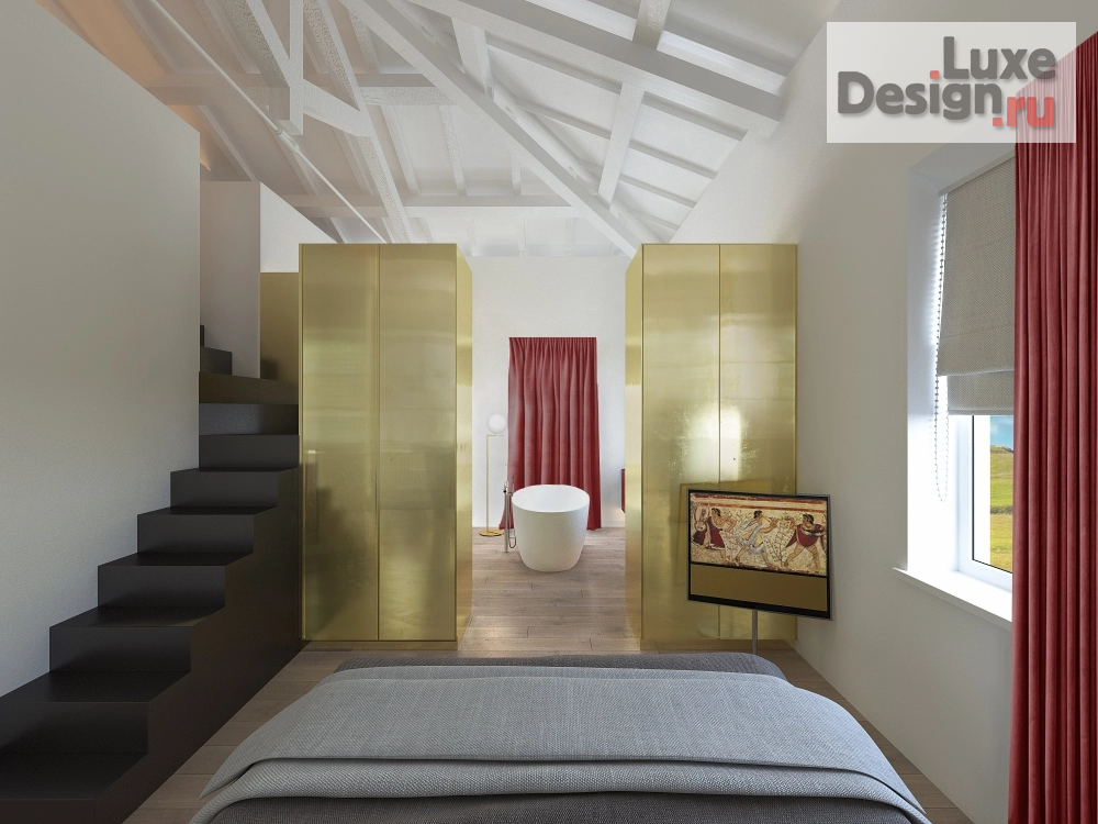 Дизайн интерьера загородного дома "Потомки этрусков" (фото 2)