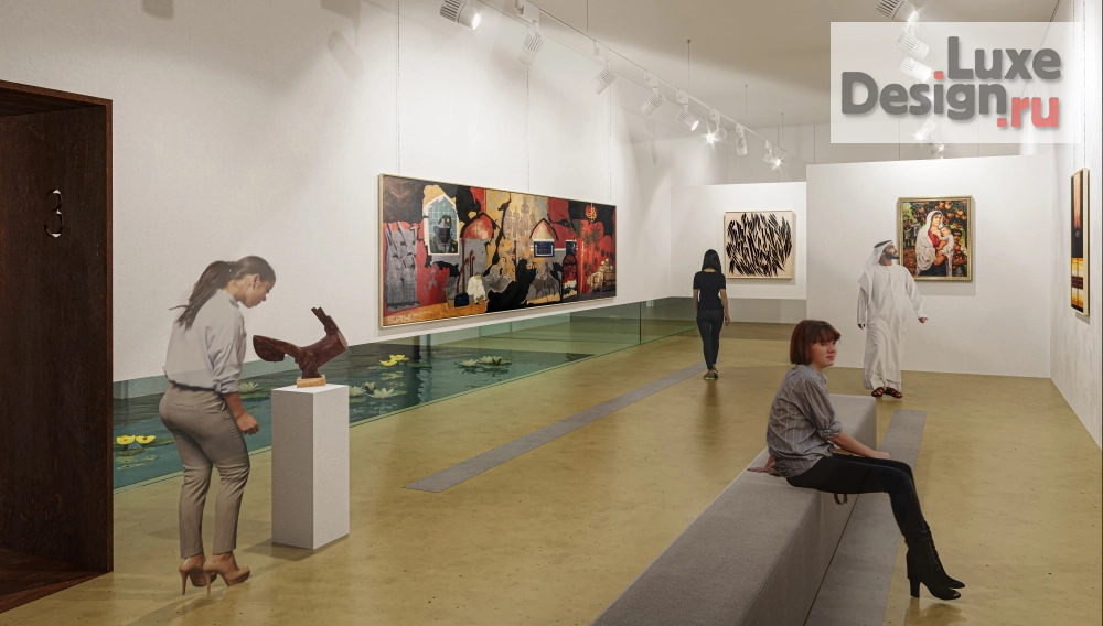 Общественная архитектура "Концепция музея современного искусства в Шардже " (фото 4)