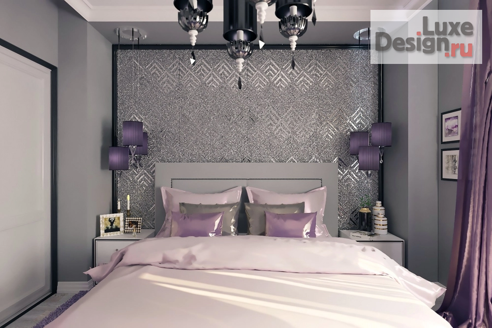 Дизайн интерьера спальни "Спальня для молодой семейной пары (часть большого проекта)" (фото 2)
