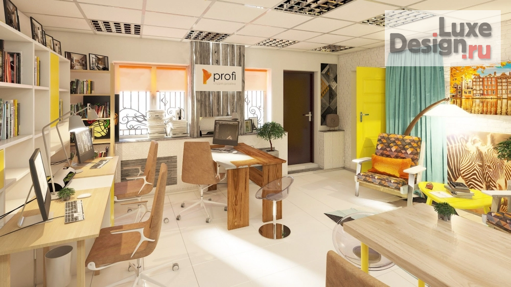 Дизайн интерьера офиса "Проект офиса дизайн-студии" (фото 5)