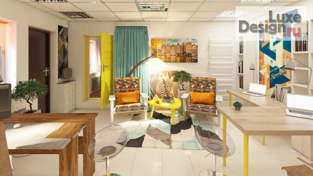 Дизайн интерьера офиса "Проект офиса дизайн-студии" (фото 6)
