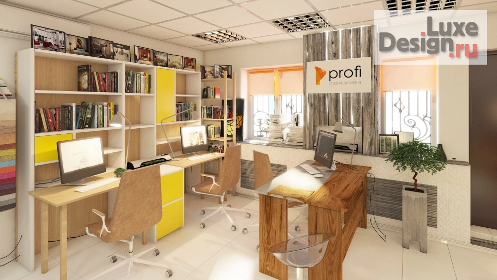 Дизайн интерьера офиса "Проект офиса дизайн-студии" (фото 1)