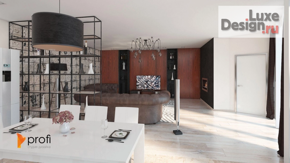 Дизайн интерьера коттеджа "Дизайн частного дома в Волжском. " (фото 4)