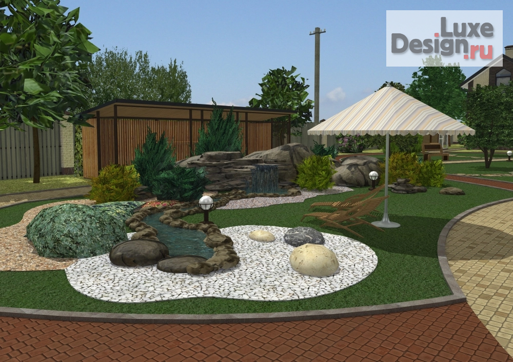 Частная архитектура "Проект дома с разработкой ландшафта." (фото 4)