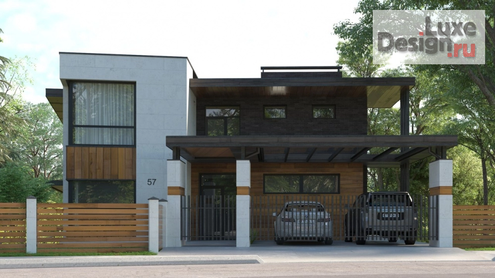 Частная архитектура "Проект особняка на берегу озера" (фото 5)