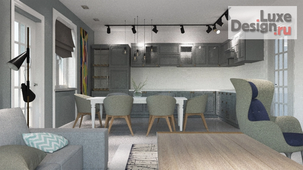 Дизайн интерьера коттеджа "Проект дома" (фото 4)