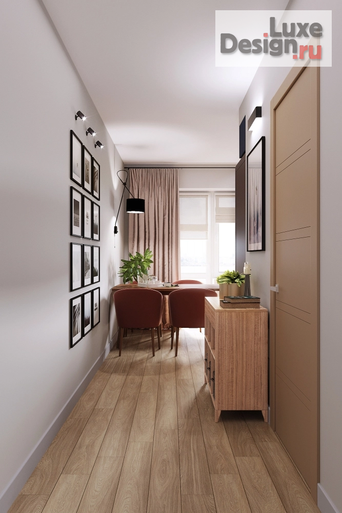 Дизайн интерьера кухни "Квартира для молодой пары. г. Волжский" (фото 4)