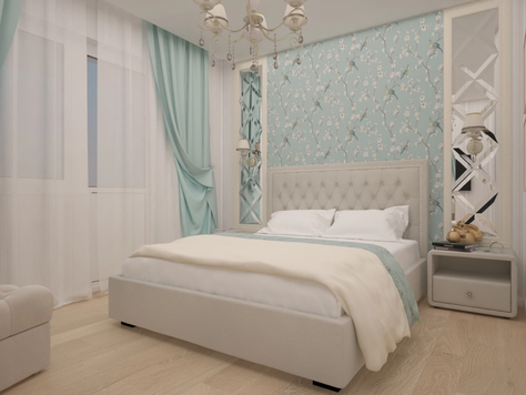 Дизайн интерьера спальни в Волгограде "Дизайн интерьера спальни"